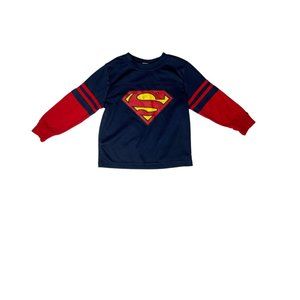 Boy's Superman Long Sleeve Shirt